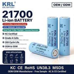 لوحة حماية BMS معتمدة من KC لخلايا الحالة الصلبة 3.7 فولت 21700 للأدوات الكهربائية، 500 دورة، تعمل في درجات حرارة -20 إلى +60 درجة مئوية - Product Image 1
