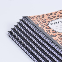 Cahier à spirale coloré personnalisé Offre Spéciale Cahier d'exercices aux lignes horizontales verticales léger pour les yeux Cahier multi-portable créatif