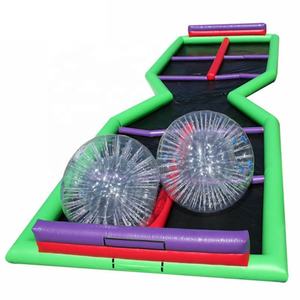 Gran parque infantil al aire libre <span class=keywords><strong>Big</strong></span> Speedway Circuit Human Zorb Inflable Go Kart Race Track al aire libre en venta - Product Image 3