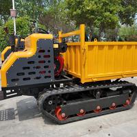 Kostenloser Versand CE EPA Diesel-Raupendumper Hydraulischer Kettenfahrzeug für Bergbau Bau Landwirtschaft Fabrik Großhandelspreis