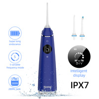 OEM Wiederaufladbarer Elektrischer Kabelloser Wasserflosser USB-Aufladung Kunststoff für Zahnspangen Implantate Tägliche Mundpflege
