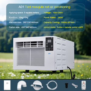 Low Price Portable Air Conditioner with Good Quality R290 Refrigerant Real Ac Fast Cooling <b>Mini</b> Window A01 Portable Air - Product Image 3