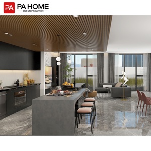 PA tùy chỉnh tủ bếp phong cách Châu Âu nội thất nhà bếp đã sẵn sàng để lắp ráp tủ bếp - Product Image 4