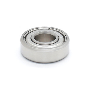 Rodamiento de Bolas de Ranura Profunda No Estándar de Acero Inoxidable Fabricado al por Mayor S698ZZ con Anillo Interior Alto (8*19*6.5mm) - Product Image 1