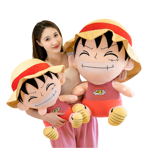 かわいくて安全なワンピース モンキー・D・ルフィのぬいぐるみ、ギフト