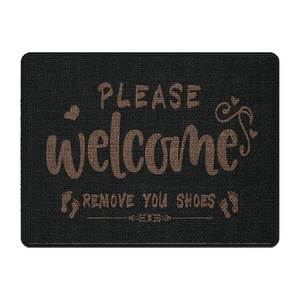 Alfombra de Bienvenida Sally, Rectangular, Antideslizante, de Fibra de Poliéster, para Entrada de Casa, con Diseño Novedoso, Fácil de Limpiar - Product Image 3