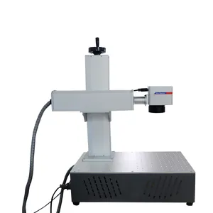 Sợi quang nhỏ chia Laser đánh dấu máy xách tay Laser plotter 20W 30 W xuất khẩu Laser đánh dấu máy
