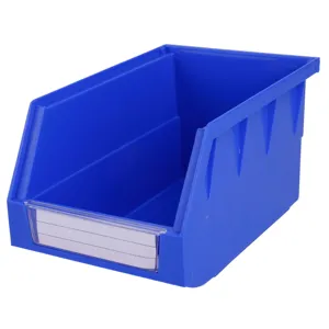 Mở Hội Thảo Phụ Tùng Nhựa Lưu Trữ Bin Nhựa Stackable Lưu Trữ Thùng Nhựa Container Cho Bu Lông