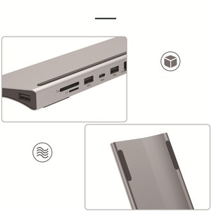 Máy Tính Xách Tay Đa-Chức Năng Docking Station Loại C Hub Multi-Cổng Docking Station Usb C Bộ Chuyển Đổi Thông Minh 4K - Product Image 4