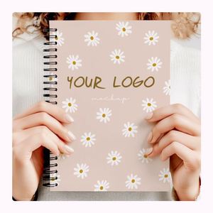 Wholesale Custom logo Waterproof Color Hardcover Coil Notebook <b>Picture</b> Book Spiral Notebook Custom - Product Image 1