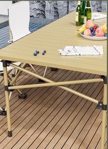 <span class=keywords><strong>Table</strong></span> de pique-nique portable moderne en alliage d'<span class=keywords><strong>aluminium</strong></span>, très vendue, avec chaises de <span class=keywords><strong>camping</strong></span> pliantes, mobilier de <span class=keywords><strong>camping</strong></span> et de plage - Product Image 2