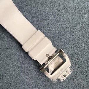 Reloj de Buceo Mecánico Automático de Edición Limitada de Lujo, Transparente, con Incrustaciones de Diamantes Rosas, Esqueletizado, con Tourbillon y Reserva de Marcha - Product Image 6