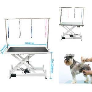 Table <span class=keywords><strong>de</strong></span> toilettage électrique professionnelle pour chiens, robuste, réglable en hauteur, bras <span class=keywords><strong>de</strong></span> toilettage, plateau antidérapant, station <span class=keywords><strong>de</strong></span> toilettage pour chiens et chats - Product Image 2
