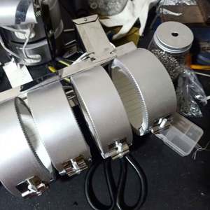 Máquina calentadora de banda de cerámica de 380V para cubierta de refrigeración por aire extrusora con elemento calefactor de núcleo, componente de equipo de calefacción - Product Image 3