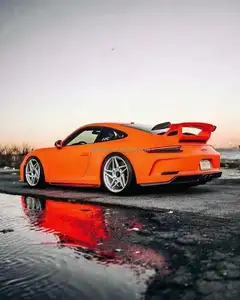 Hoge Kwaliteit Ultieme Platte Matte Oranje Kleur Auto Wrap Vinyl