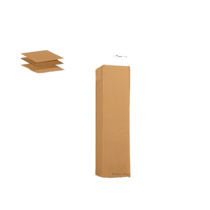 Carton <b>Box</b>-L Series Slotted Boxes | <b>Heavy</b>-<b>Duty</b> Corrugated Board for Wine Bottles & Rectangle Items Household Use - Product Image 1