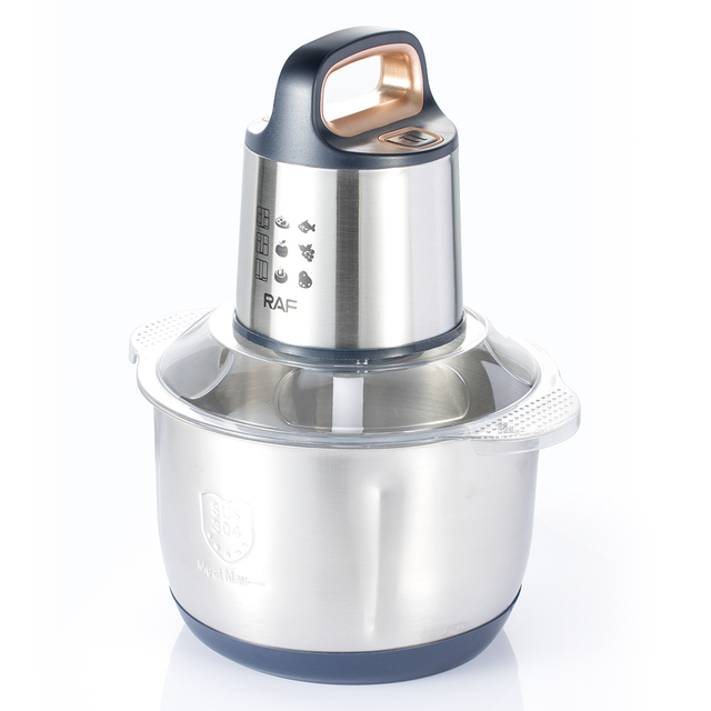 RAF R.7727 Hot Selling Stainless Steel Food Processor 5L Good Quality Commercial Use Food Processor Machine