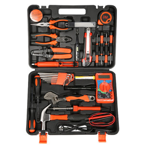 Kit de Herramientas Multiusos con Multímetro, Juego de Reparación Eléctrica de Acero para Electrónica y Mantenimiento de Computadoras - Product Image 2