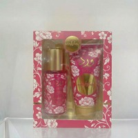 Lait corporel 75 ml + Vaporisateur corporel 75 ml, senteur florale boisée, parfum arabe, lotion parfumée longue durée, parfums arabes, coffrets cadeaux
