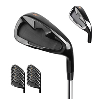 Ensemble de fers de golf forgés sur mesure avec fraisage CNC