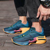 Chaussures de sport pour hommes, baskets d'entraînement respirantes en mesh, chaussures de course à amorti élevé, chaussures de sport pour hommes