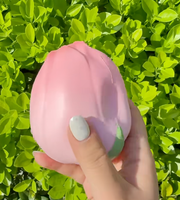 Jouet Squishy Pêche à Remontée Lente, Réaliste, Anti-Stress, Sensoriel, Fidget Toy, Fruit Géant, Vente en Gros, Cadeau Nouveauté