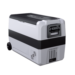 ตู้เย็นแช่แข็งขนาดเล็กสำหรับรถยนต์ 12V DC คอมเพรสเซอร์ สีดำ สำหรับรถยนต์สปอร์ต Ce <span class=keywords><strong>Audi</strong></span> ABS 60W ความจุ 100 ลิตร ใช้สารทำความเย็น Freon รับประกัน 6 เดือน - Product Image 1