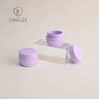 Bouteille de distribution de vernis à ongles en plastique PP 15g personnalisée pot cosmétique vide portable pour l'emballage de crème de soin de la peau