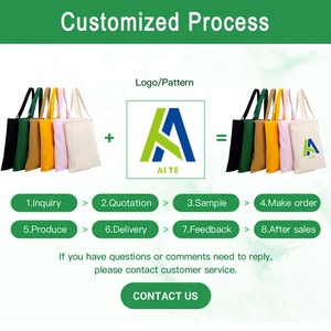 Borsa a Tracolla in Cotone all'Ingrosso con Logo Personalizzato e Motivo Stampato per Supermercati o Regali - Product Image 6