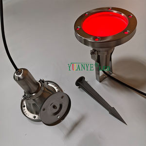 Bombilla E27 RGBW con Control Interno, Cambio de Color Automático, Regulable, Recargable, Luces LED para Piscina de Alto CRI, IP68, Acero Inoxidable, DMX/WiFi - Product Image 3