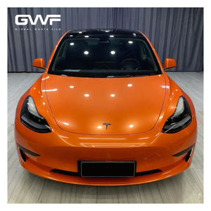 <span class=keywords><strong>Peinture</strong></span> métallisée couleur Ppf Racing Orange TPU PPF Film de protection de véhicule anti-rayures auto-cicatrisant - Product Image 2