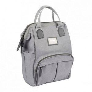 Free Sample Fashionable Long-Lasting Polyester Diaper <b>Bag</b> for Mommy Big Tote with Convenient Strap and <b>Changing</b> Pad - Product Image 3