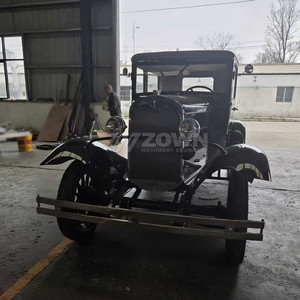 Hot Sale Black Electric 5 Seats Vintage Car Battery Powered Classic Car Retro Style Classic Car for Resort Tour - Product Image 5