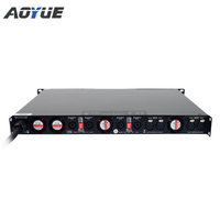 D4-1500 amplifier 4 saluran, penguat panggung luar ruangan kekuatan tinggi 1500 watt