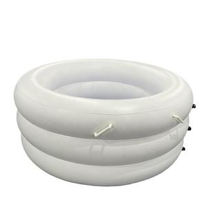 Piscina <span class=keywords><strong>de</strong></span> parto redonda inflable <span class=keywords><strong>de</strong></span> PVC grueso con asas, bañera <span class=keywords><strong>de</strong></span> agua portátil duradera para mujeres embarazadas, trabajo y relajación - Product Image 1
