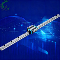 Rail linéaire de guidage linéaire de haute précision à longue durée de vie, série LM, avec roulement, blocs de glisse LM5AA HAA pour équipements d'automatisation