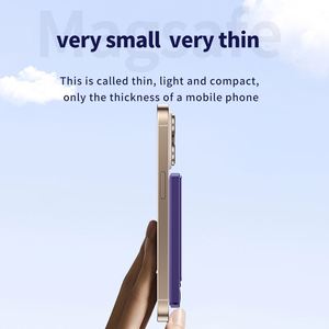 Batería Externa Compacta Ultrafina de 5000 mAh con Carga Inalámbrica Magnética Rápida, Compatible con Teléfonos Móviles, Impresión Personalizada - Product Image 4