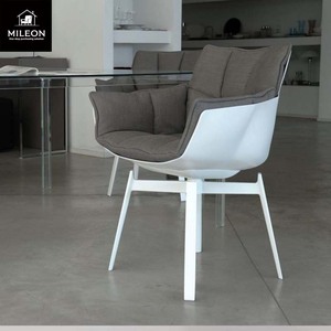 Salon Simple Sofachair Nordique En <span class=keywords><strong>Cuir</strong></span> Tissu Modernhotel Modèle Chambre Designer Personnalisé Simple En Forme Spéciale <span class=keywords><strong>Fauteuil</strong></span> Rotation - Product Image 2