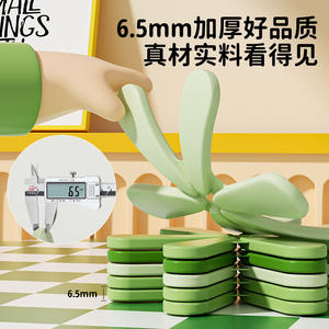 Petit tapis isolant thermique en silicone en forme d'arbre, résistant aux hautes températures, dessous de verre pour table, pour usage en cuisine - Product Image 2