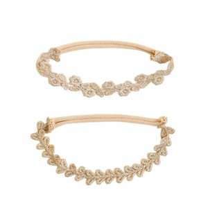 Bé <span class=keywords><strong>Headband</strong></span> Màu Đỏ dâu vàng hoa lá cô gái trẻ sơ sinh trẻ em trẻ em elastics tóc phụ kiện hairbands nhiếp ảnh lễ Rửa Tội - Product Image 2