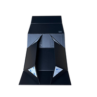 Boîte cadeau rigide pliable de luxe personnalisée avec logo