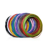 Câble automobile basse tension en cuivre Tineed 10 12 14 16 18 20 22 24 26 28 30 AWG, fil électrique U.L1007