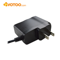 Adaptateur secteur VOTOO 5V 1.2A 6W pour caméra IP de sécurité, maison intelligente, faible ondulation, CE RoHS, prise EU US UK AU