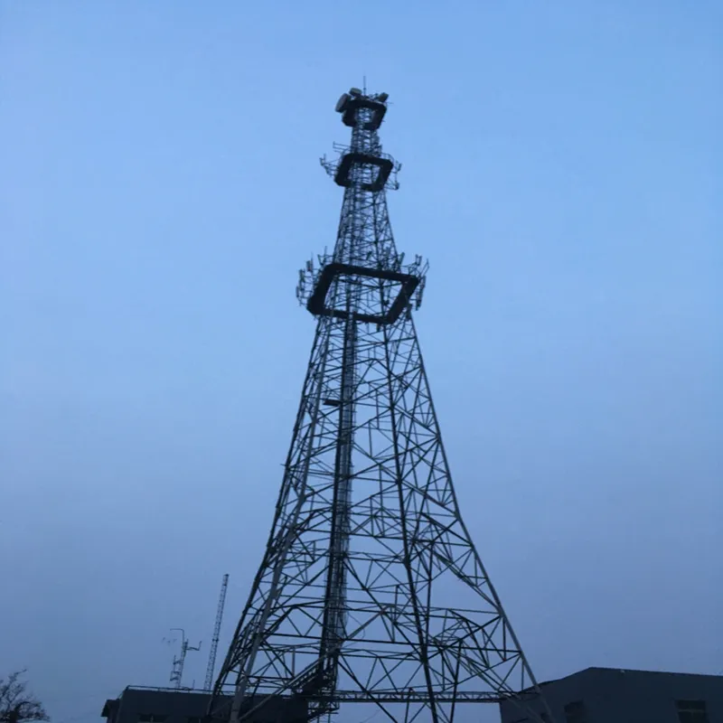 Antena de Comunicação 30 m Auto Suporte Mastro Wifi Tower Telecom Preço Célula De Aço Suportada 40m 30 Meter Monopole Tower