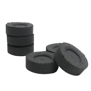 80 unids/caja hookah redonda carbón fumar Accesorios negro venta al por mayor Shisha carbón - Product Image 2