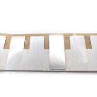 Étiquette RFID UHF longue portée 860-960 MHz en métal souple ISO 18000-6C Impinj Monza R6P, étiquette RFID adhésive étanche pour le suivi des actifs