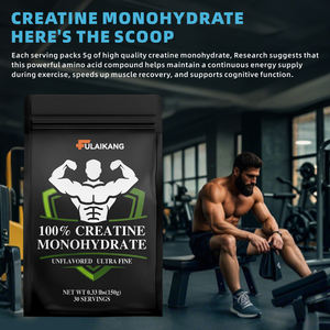 Créatine Monohydrate en Vrac OEM/ODM 500g/1000g – Suppléments Pré-Entraînement Pure Gold <span class=keywords><strong>BCAA</strong></span> Faible en Glucides pour Adultes – Poudre en Gros - Product Image 2