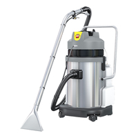 Aspirateur industriel 30L pour nettoyage humide et sec 220V, machine de nettoyage de tapis et de canapés pour hôtels