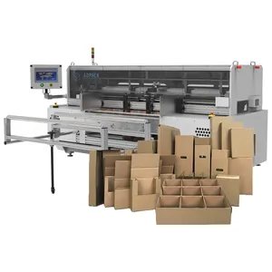 Aopack Adjustable Sizes Styles Fully Automatic Delivery Shipping Packaging Boxes Making Machine