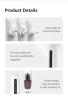 Diffuseur de parfum mural commercial DANQ, contrôle sans fil par bouton, 100 ml, 200 m³, pour SPA, toilettes, hôtel, logo personnalisé, fournisseur OEM ODM